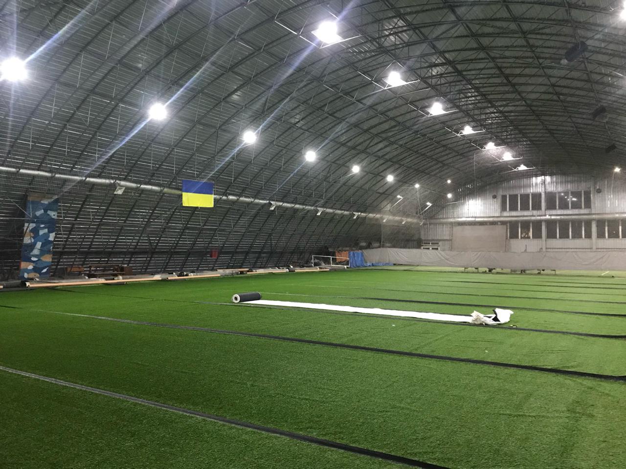 Заміна штучного покриття мініфутбольного поля (2018)